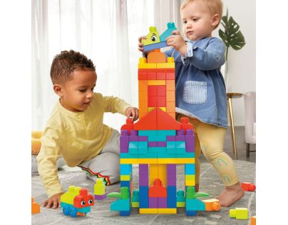 Mega Bloks Pořádně velká taška kostek modrá 150 dílků