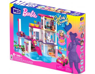 Mega Construx Barbie Color Reveal Dům snů 545 dílků