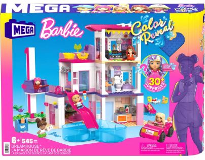 Mega Construx Barbie Color Reveal Dům snů 545 dílků