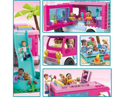 Mega Construx Barbie Karavan snů 580 dílků