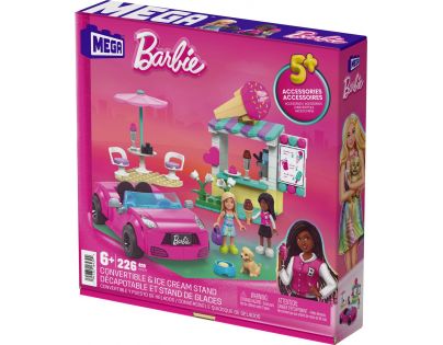 Mega Construx Barbie Zmrzlinový stánek 226 dílků