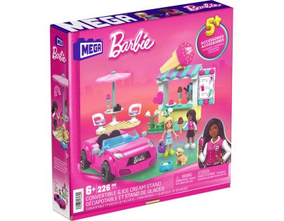 Mega Construx Barbie Zmrzlinový stánek 226 dílků
