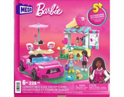 Mega Construx Barbie Zmrzlinový stánek 226 dílků