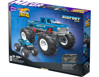 Mega Construx Hot Wheels sběratelský Bigfoot 538 dílků
