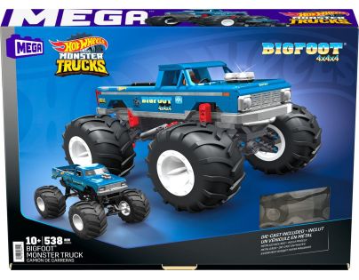 Mega Construx Hot Wheels sběratelský Bigfoot 538 dílků