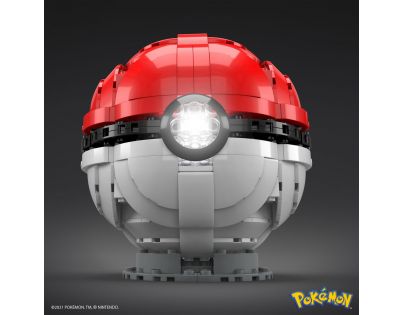 Mega Construx Pokémon svítící Jumbo Poké Ball