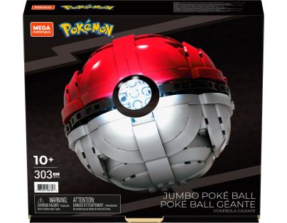 Mega Construx Pokémon svítící Jumbo Poké Ball