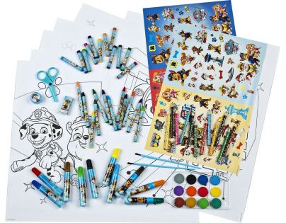 Karton P+P Mega kreslící set Tlapková patrola 100 ks