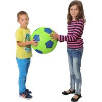 Mac Toys Mega míč textilní lesklý fialovozelený 2
