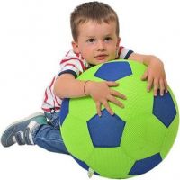 Mac Toys Mega míč textilní zelenomodrý 4