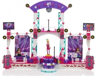 Megabloks Micro Barbie hvězda SuperStar