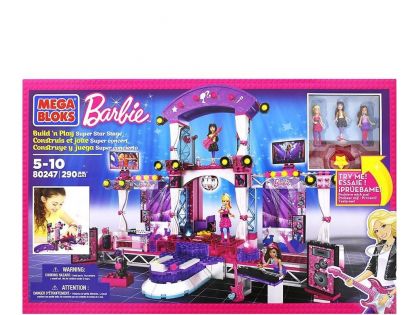 Megabloks Micro Barbie hvězda SuperStar