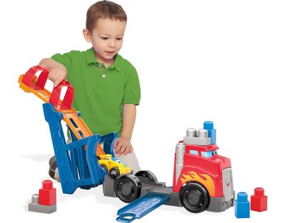 Megabloks Auto s výsuvnou dráhou