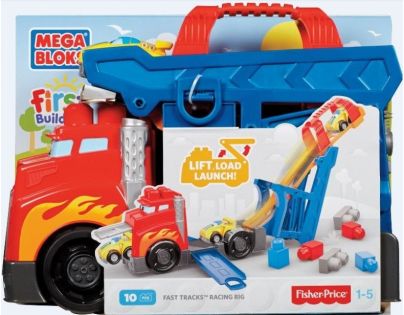 Megabloks Auto s výsuvnou dráhou