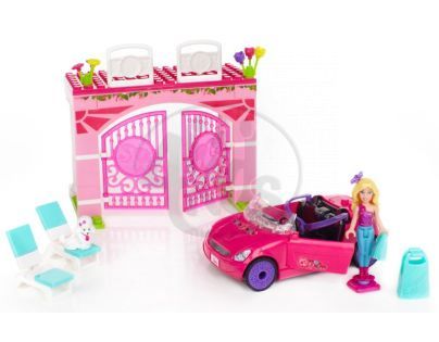 MEGABLOKS Micro 80223U - Barbie na cestách ve svém autě
