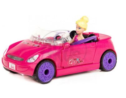 MEGABLOKS Micro 80223U - Barbie na cestách ve svém autě