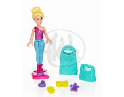MEGABLOKS Micro 80223U - Barbie na cestách ve svém autě