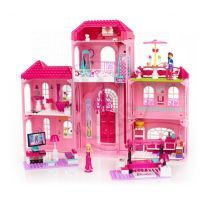 MEGABLOKS Micro 80229U - Barbie v luxusním domě 2
