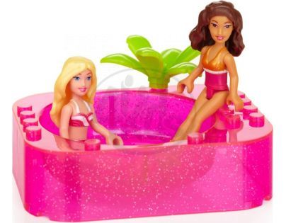MEGABLOKS Micro 80226U - Barbie ve svém plážovém domě