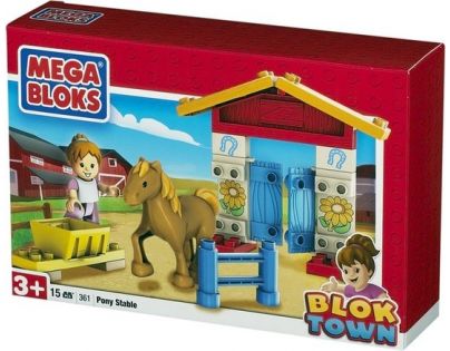 Megabloks Blok Town Stáj pro koně