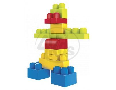 MEGABLOKS 8465 - 24 Mega Bloks kostek v plastovém pytli