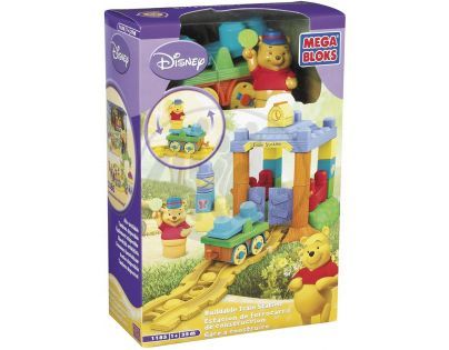 Megabloks Medvídek Pú Vlaková stanice