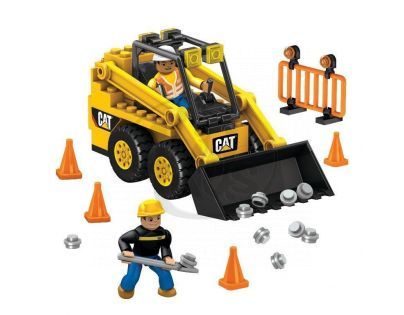 MEGABLOKS 97801 - Micro - CAT - Stavební stroje - stavebnice Bobcat