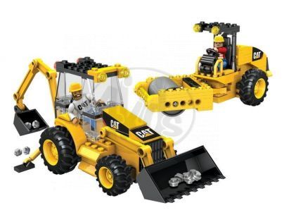 Megabloks Micro CAT Stavební stroje