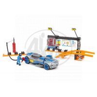 Megabloks Micro Hot Wheels Pit Stop 3