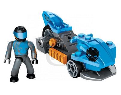Megabloks Micro Hot Wheels Závodní auto s natahovacím lankem - 91703
