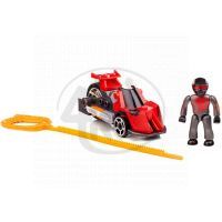 Megabloks Micro Hot Wheels Závodní auto s natahovacím lankem - 91704 3