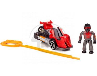 Megabloks Micro Hot Wheels Závodní auto s natahovacím lankem - 91704