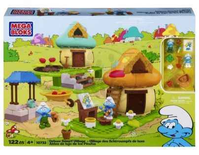 MEGABLOKS 10732 - Šmoulové - Šmoulí vesnice