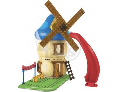 MEGABLOKS 10713 - Šmoulové - Stavebnice "Na oslavě"