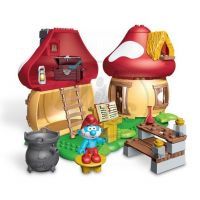 MEGABLOKS 10752 - Šmoulové  -  Taťka šmoula s domečkem 3