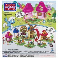 MEGABLOKS 10707 - Šmoulové - Šmoulinka s domečkem 3