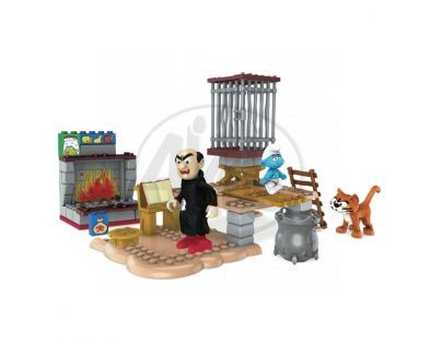MEGABLOKS 10718 - Šmoulové - Gargamel - hrací set