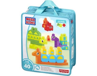 Megabloks Nauč se tvary