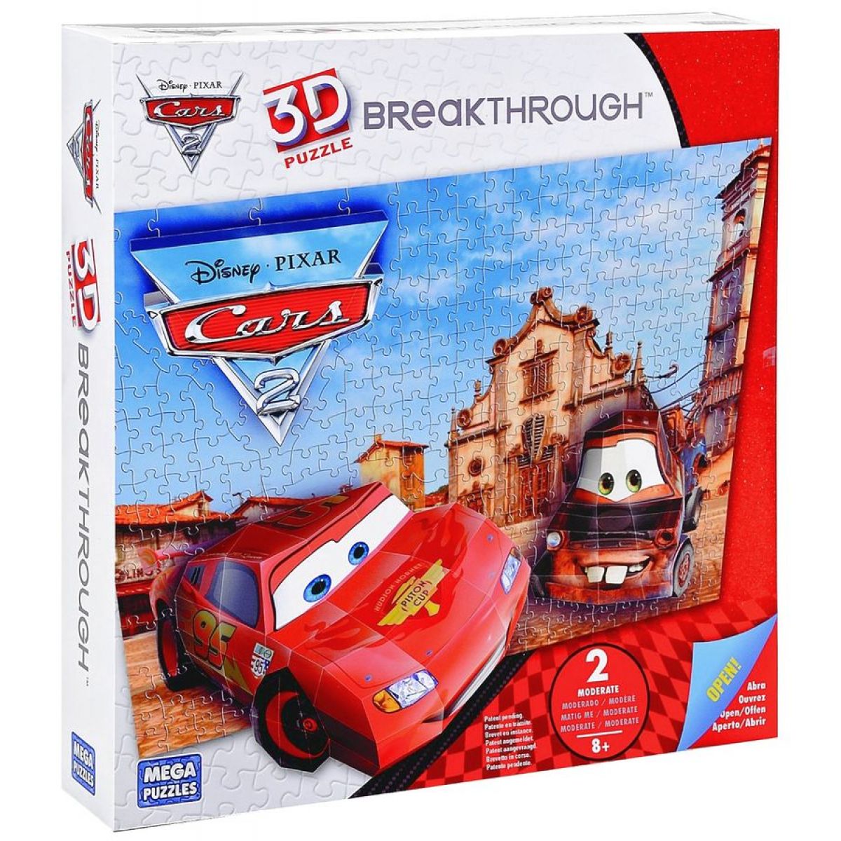 Megabloks Puzzle 3D Disney Cars