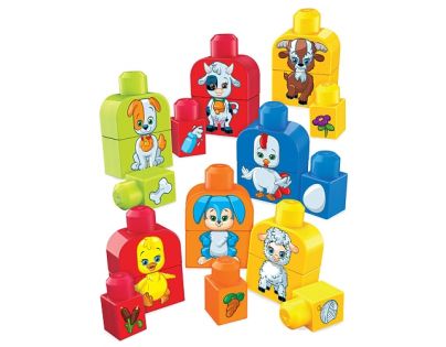 Mega Bloks First Builders kostky Sestav si zvířátka