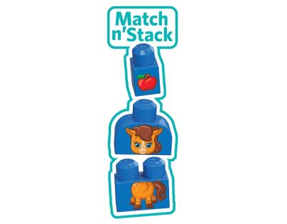 Mega Bloks First Builders kostky Sestav si zvířátka
