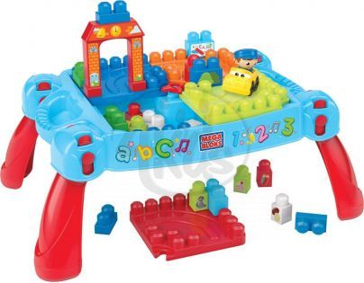 Megabloks Skládací hrací stůl s kostkami