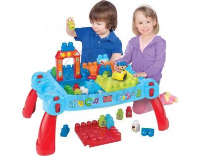 Megabloks Skládací hrací stůl s kostkami