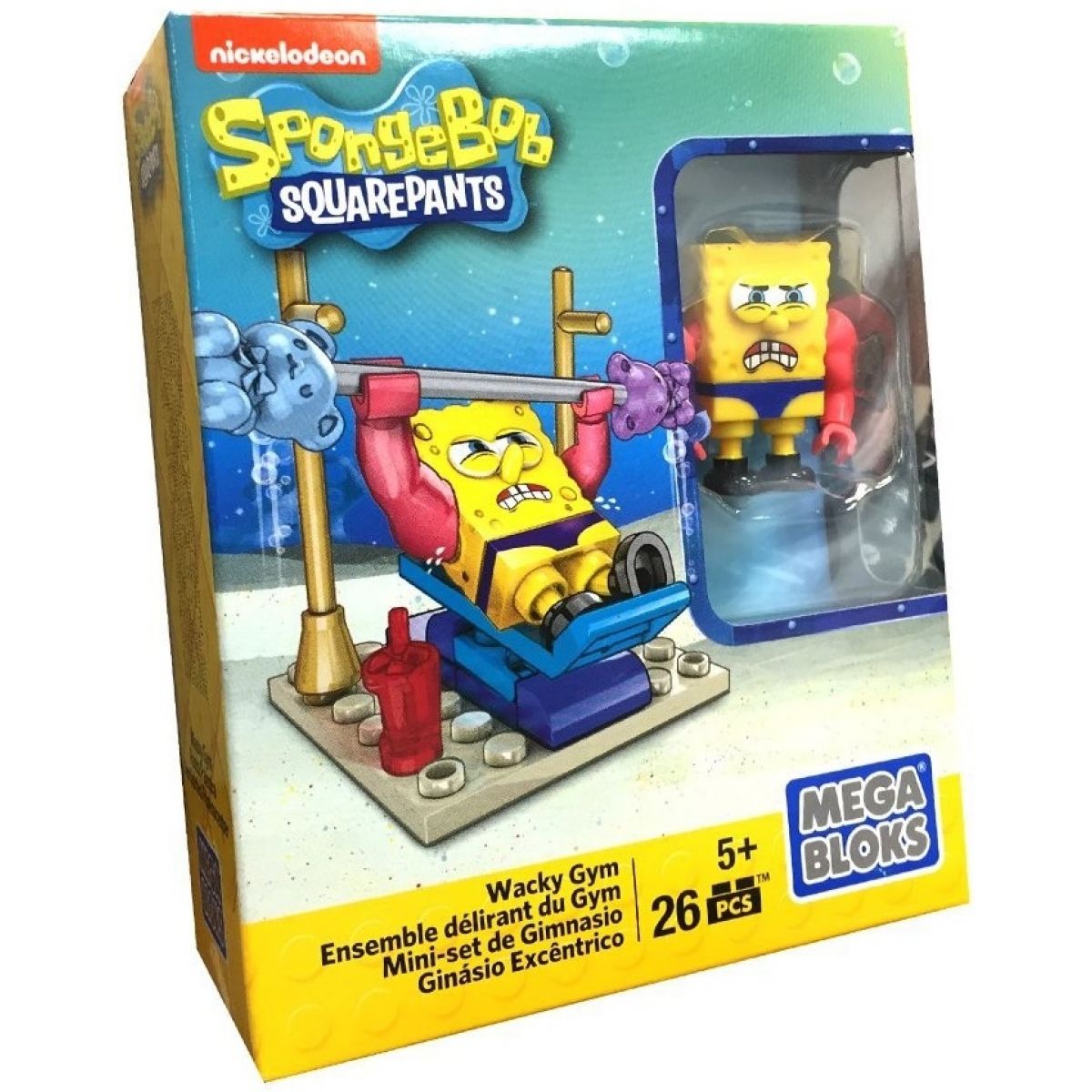 MegaBloks SpongeBob Základní set - Wacky Gym CNF63