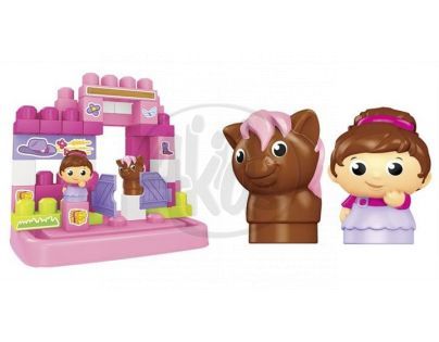 MEGABLOKS Mega 06633 - Stavebnice v plastovém kbelíku "Palác pro princezny"