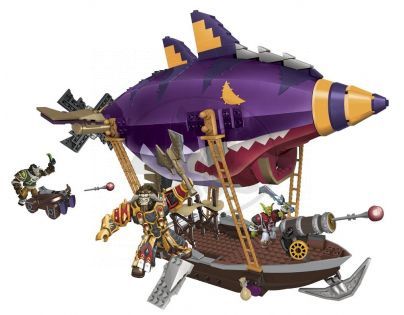 Megabloks World of Warcraft Goblin Zeppelin Ambush