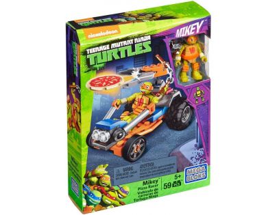 MegaBloks Želvy Ninja Závodníci - Mickey Pizza Racer