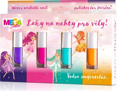Bubble Factory Bubble Factory Megasalon lak na nehty pro děti perleťová sada