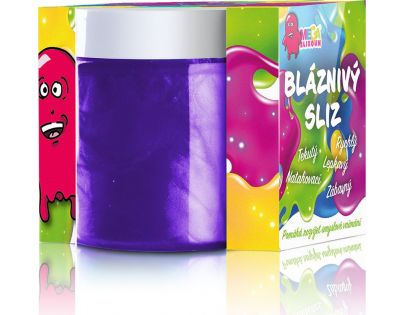 Bubble Factory Megaslizoun bláznivý sliz Crazy Hydro slime fialový s perletí