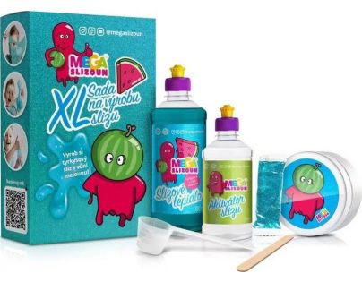 Bubble Factory Megaslizoun Sada na výrobu slizu XL tyrkysová